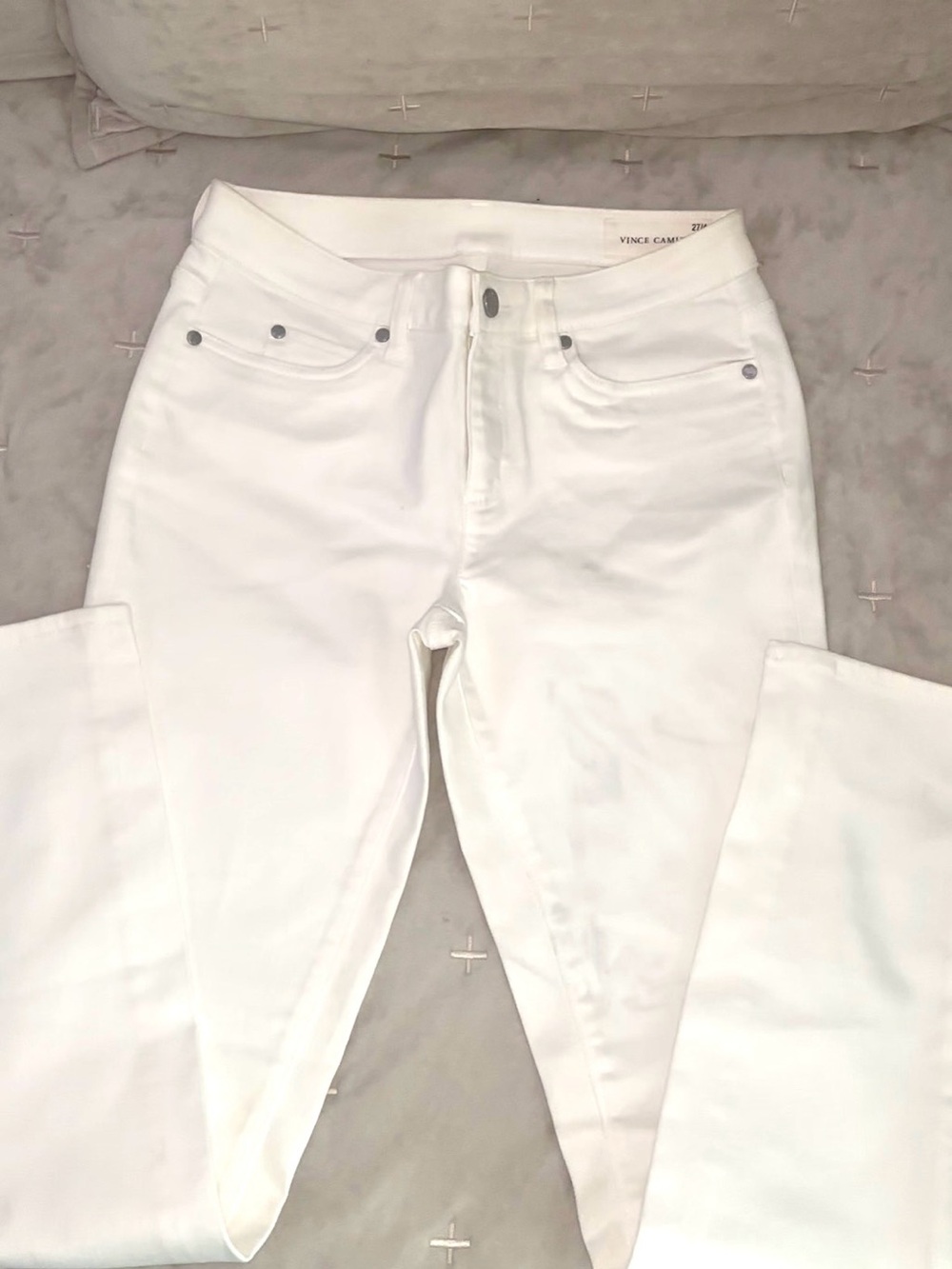 Vince Camuto White Skinny Jeans